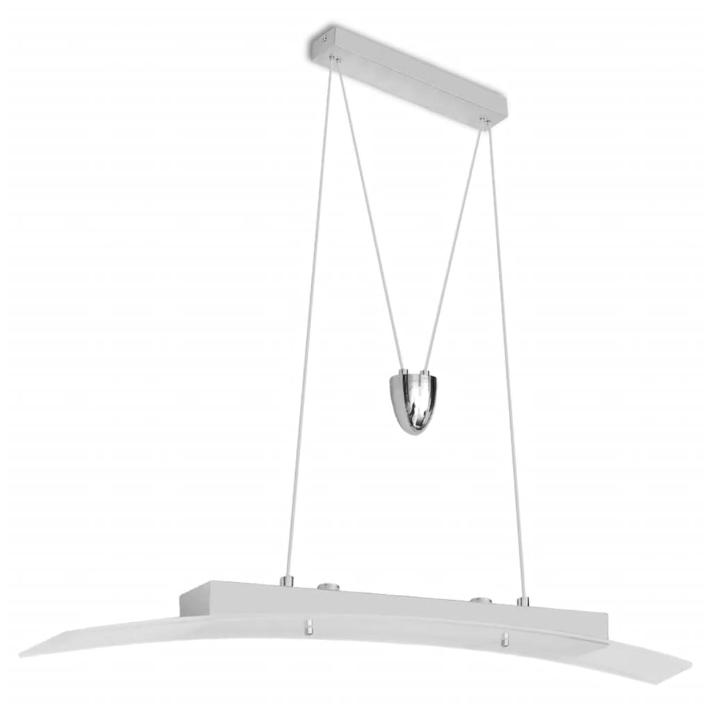 Lampe suspendue LED Acrylique 80 cm Blanc chaud 4 x 5 W