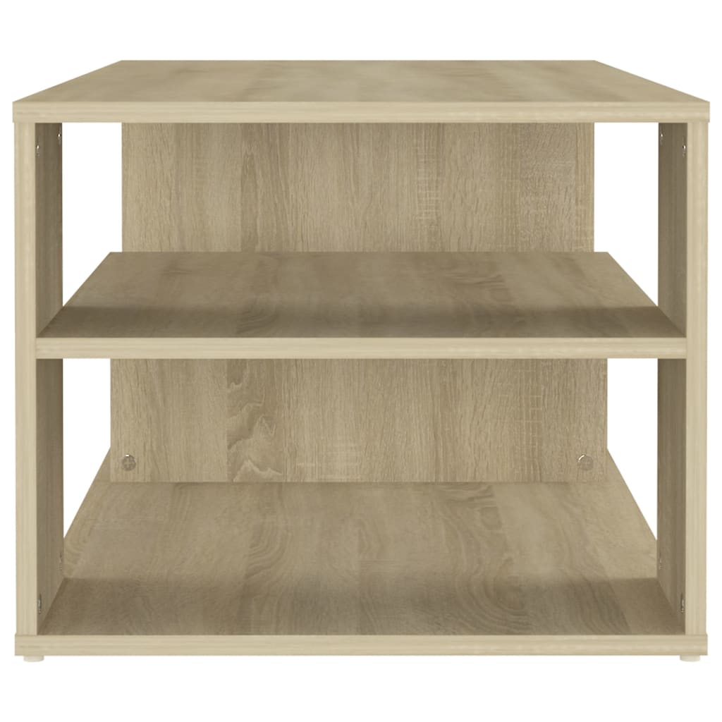 vidaXL Table basse chêne sonoma 100x50x40 cm bois d'ingénierie