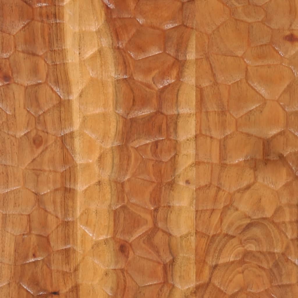 vidaXL Armoire latérale 90x33x75 cm bois massif d'acacia
