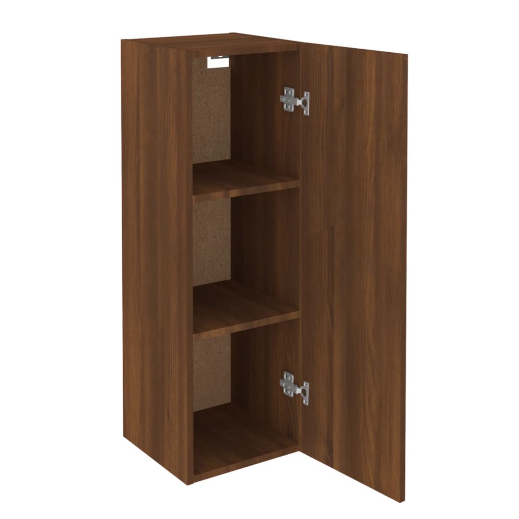 vidaXL Meubles TV Chêne marron 30,5x30x90 cm Bois d'ingénierie