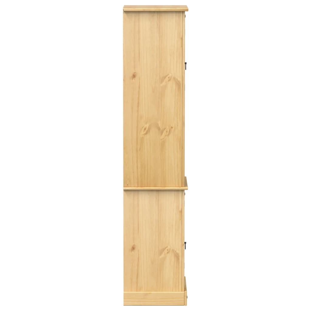 vidaXL Armoire de salle de bain Corona 50x40x185 cm bois de pin massif