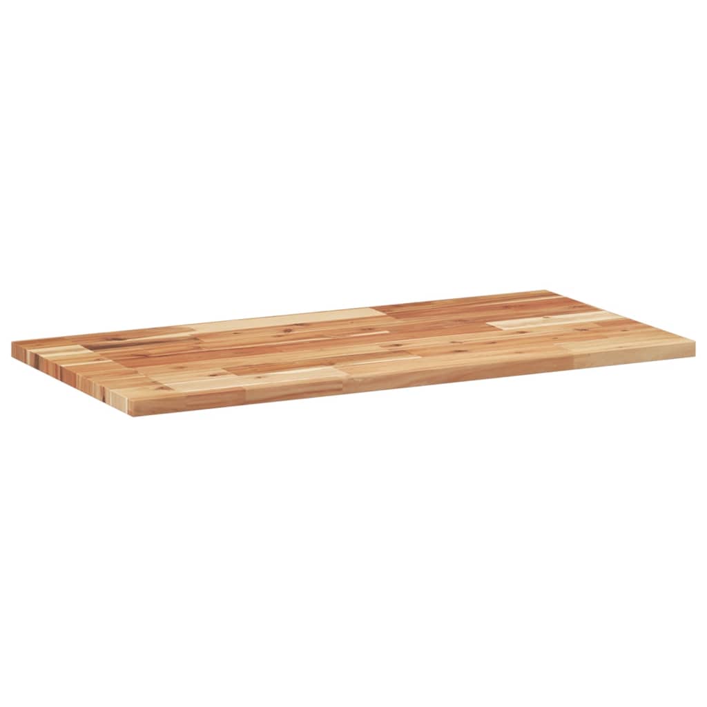 vidaXL Dessus de table rectangulaire 60x40x2 cm bois massif d'acacia