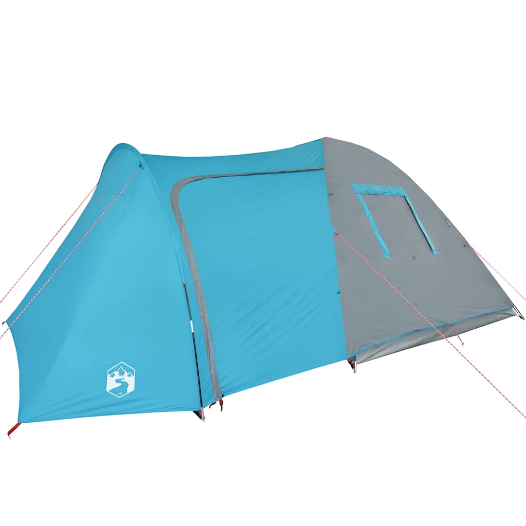 vidaXL Tente familiale à dôme 6 personnes bleu imperméable