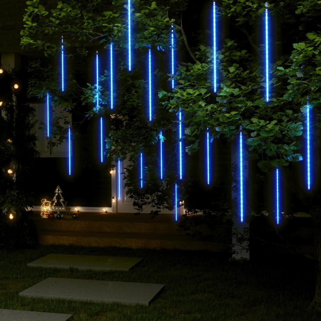 vidaXL Guirlandes lumineuses 20 pcs 50 cm 720 LED bleu
