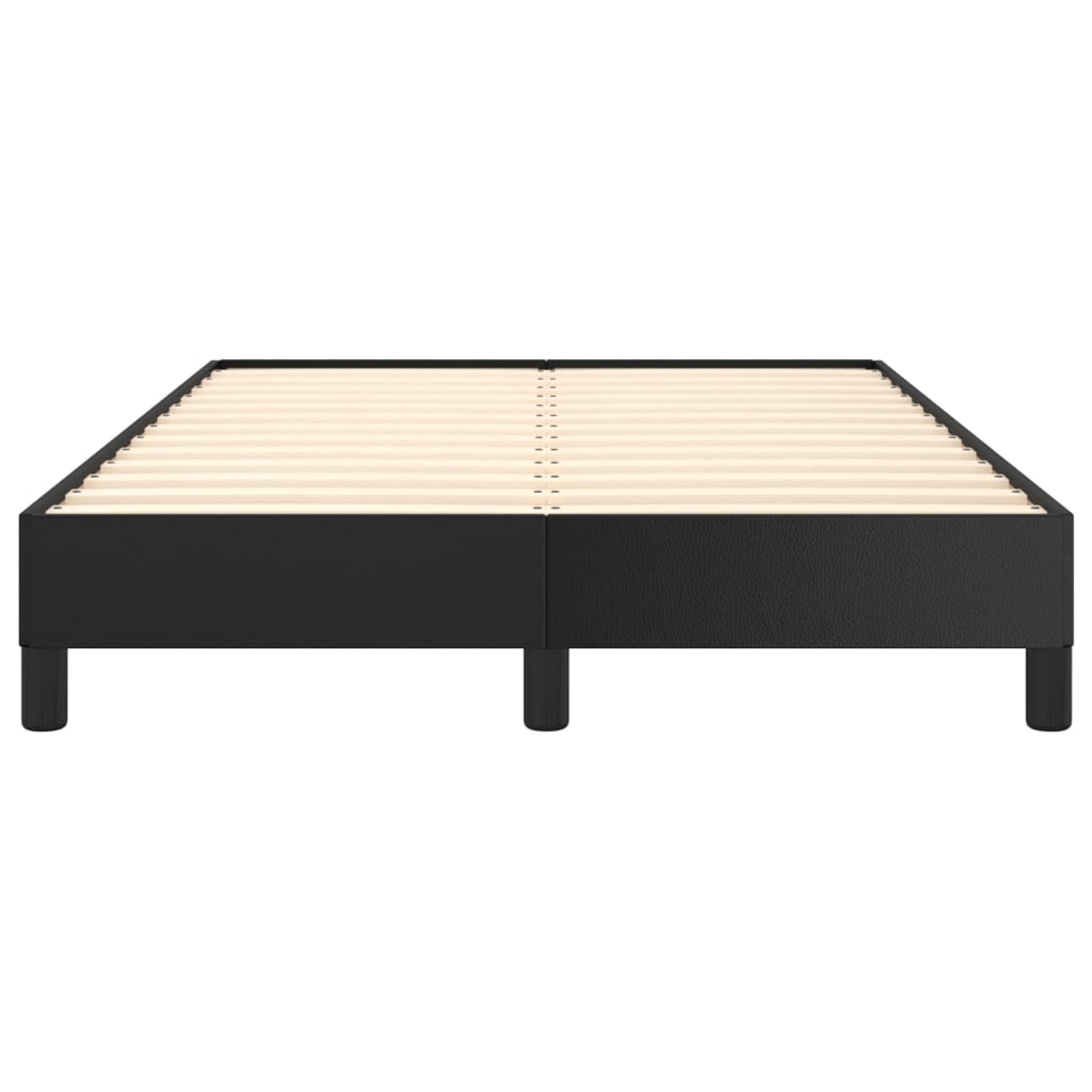 vidaXL Cadre de lit sans matelas noir 120x200 cm similicuir