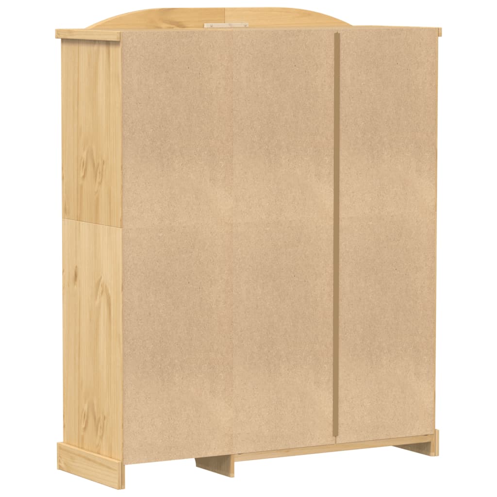 vidaXL Garde-robe Corona 151,5x52x186 cm bois de pin massif