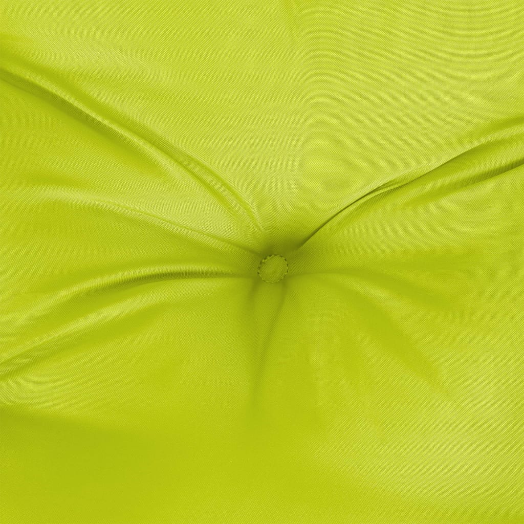 vidaXL Coussin de banc de jardin vert brillant 200x50x7cm tissu oxford