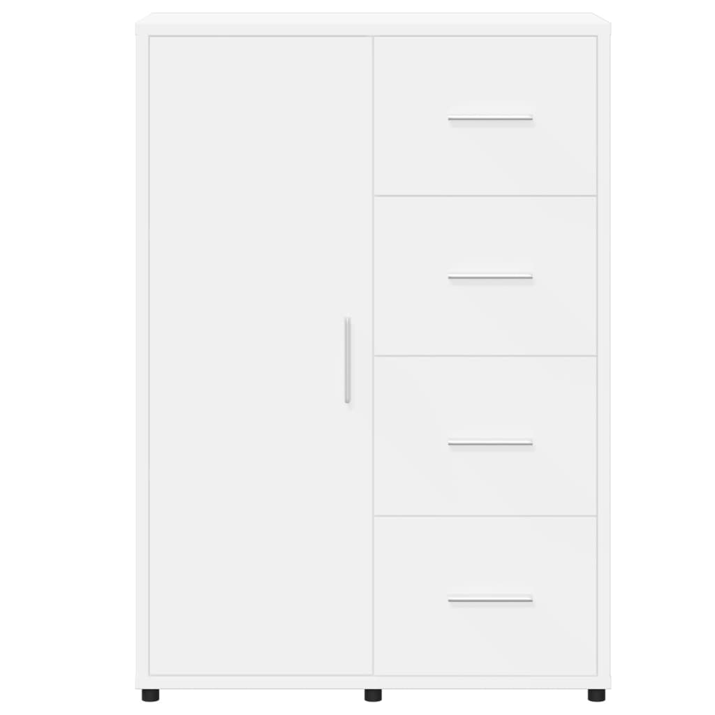 vidaXL Buffet blanc 60x31x84 cm bois d'ingénierie