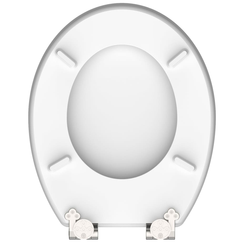 SCHÜTTE Siège de toilette avec fermeture en douceur OASIS MDF