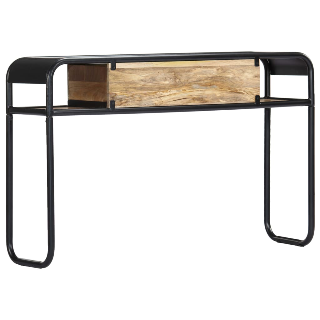 vidaXL Table console 118 x 30 x 75 cm Bois de récupération massif