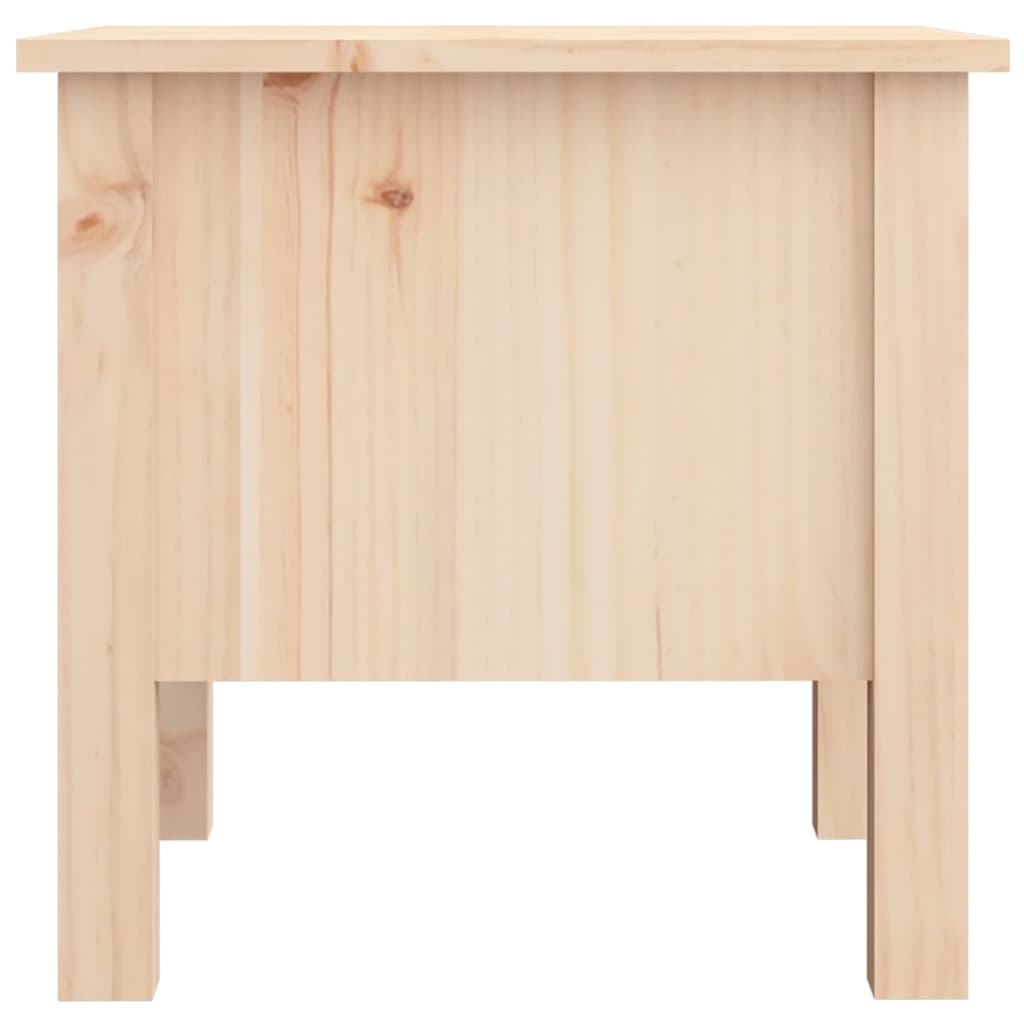 vidaXL Table d'appoint 40x40x39 cm Bois massif de pin