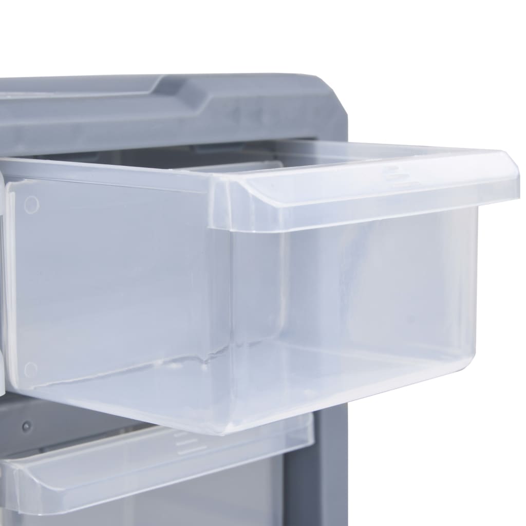 vidaXL Organisateur multi-tiroirs avec 22 tiroirs 49x16x25,5 cm