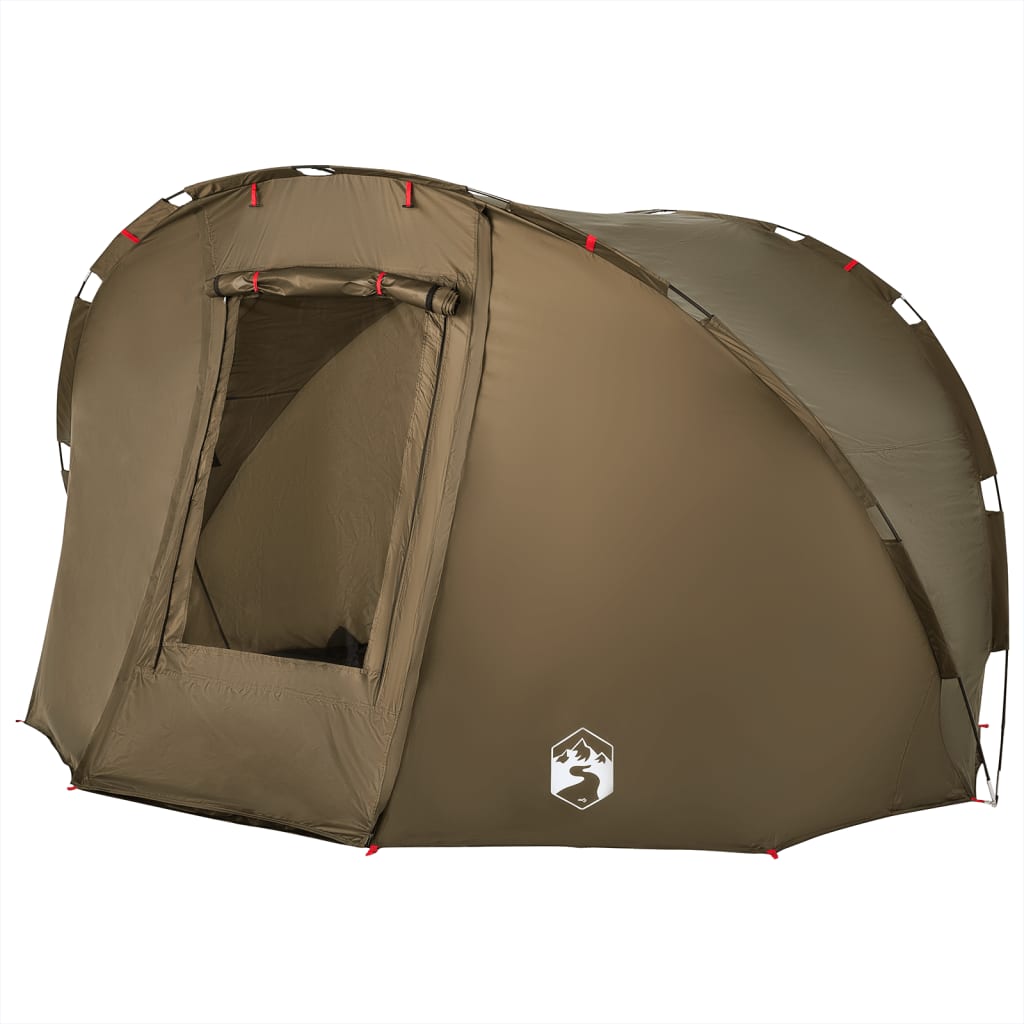 vidaXL Tente de pêche 5 personnes vert olive imperméable