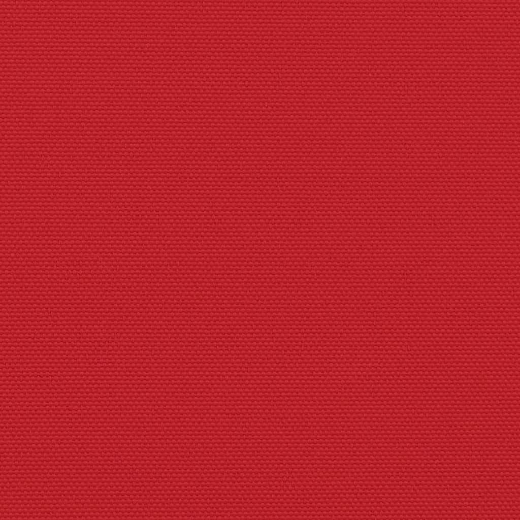 vidaXL Auvent latéral rétractable rouge 220x1000 cm