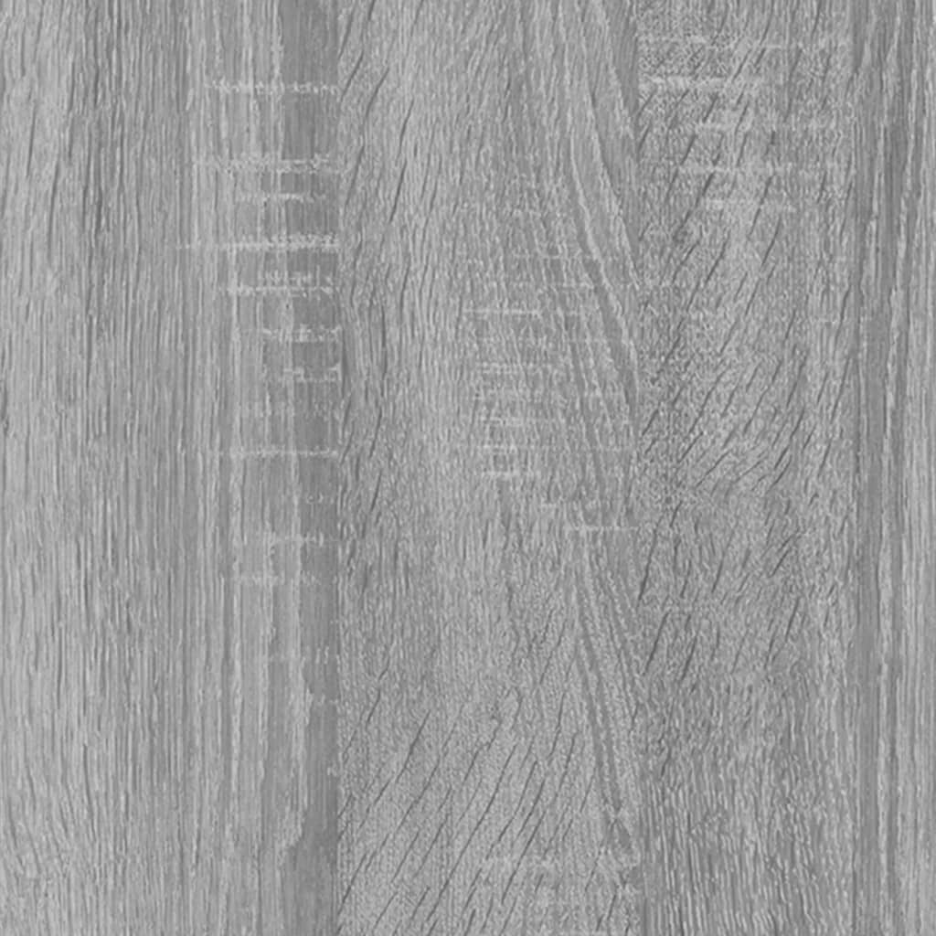 vidaXL Armoire suspendue Sonoma gris 80x31x60 cm Bois d'ingénierie