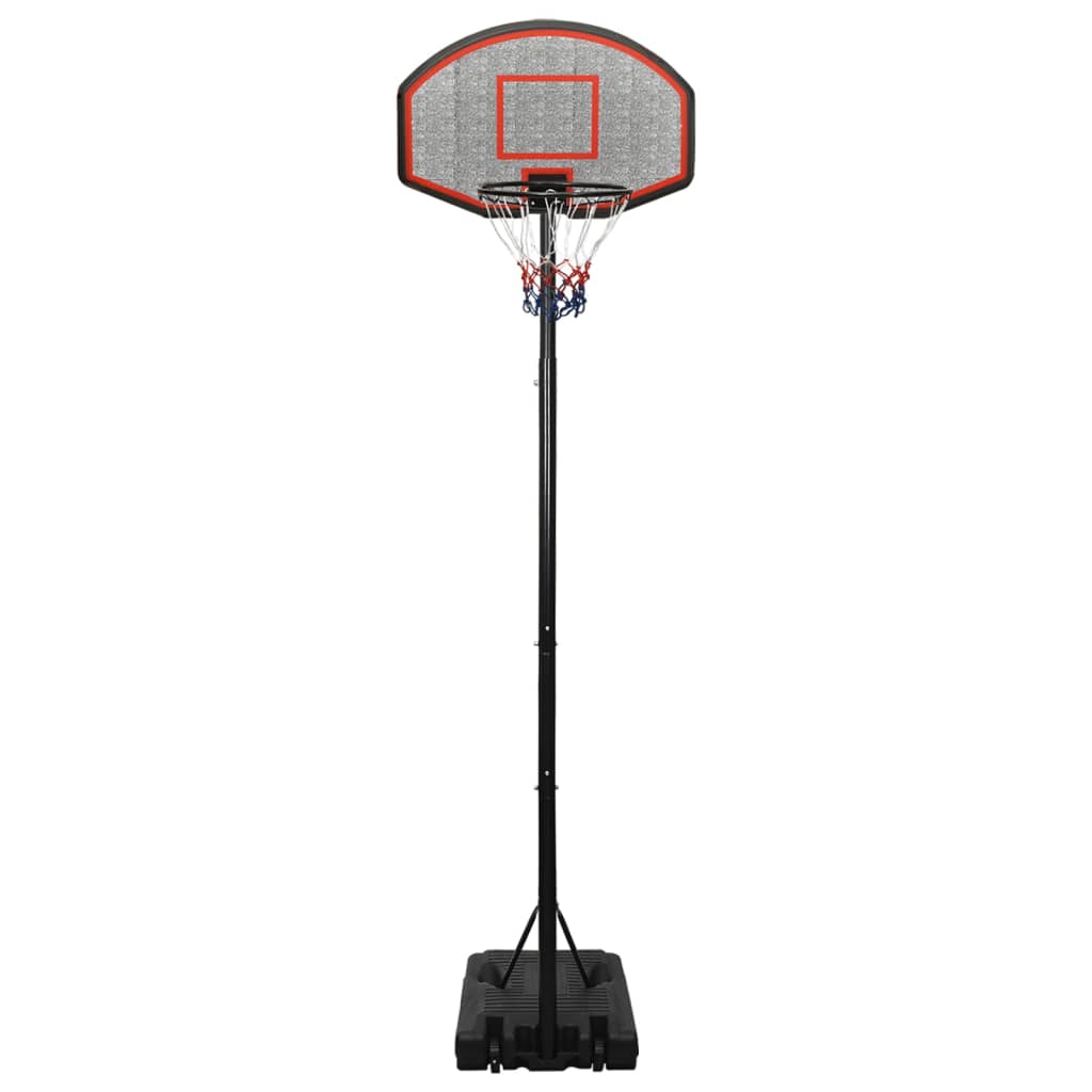 vidaXL Support de basket-ball Noir 282-352 cm Polyéthylène