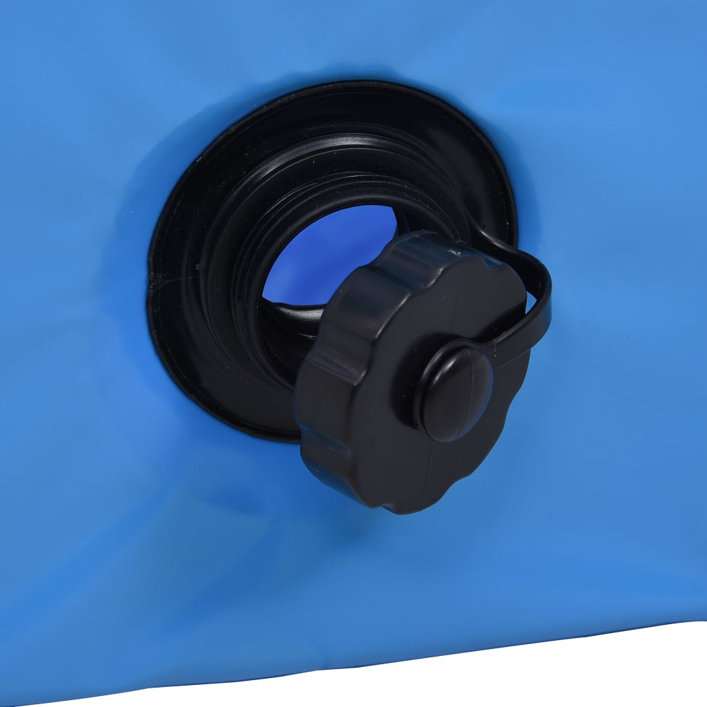 vidaXL Piscine pliable pour chiens Bleu 160x30 cm PVC