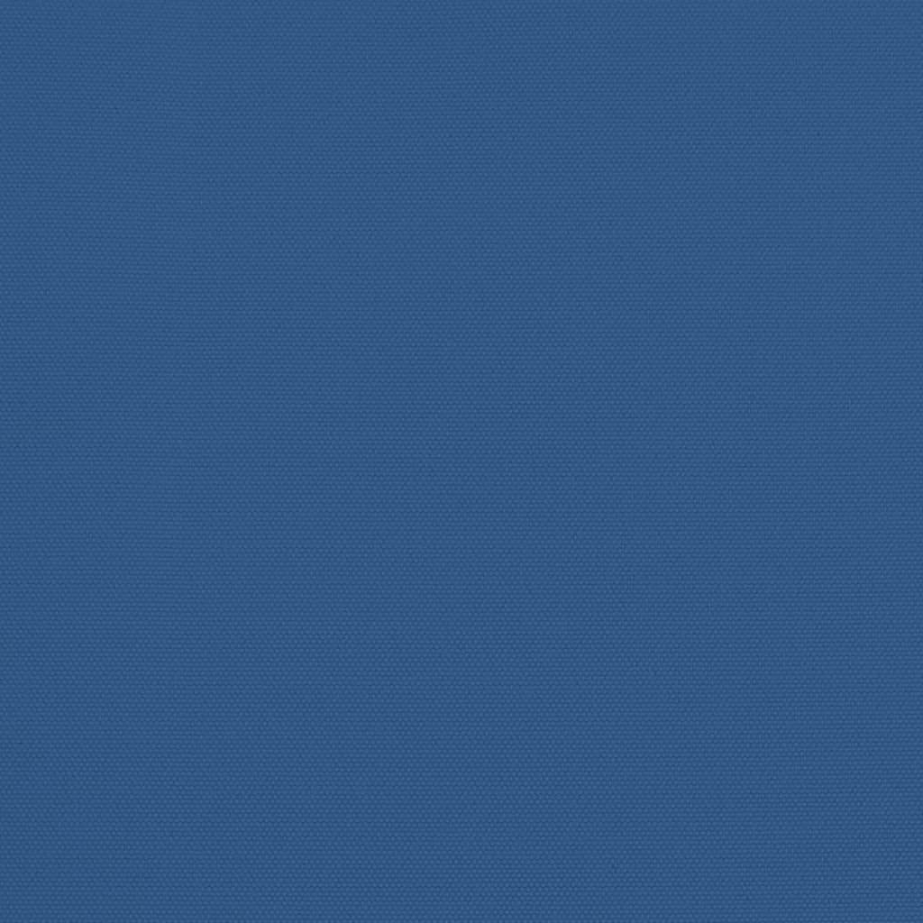 vidaXL Parasol de balcon avec mât en aluminium Bleu 300x155x223cm Demi
