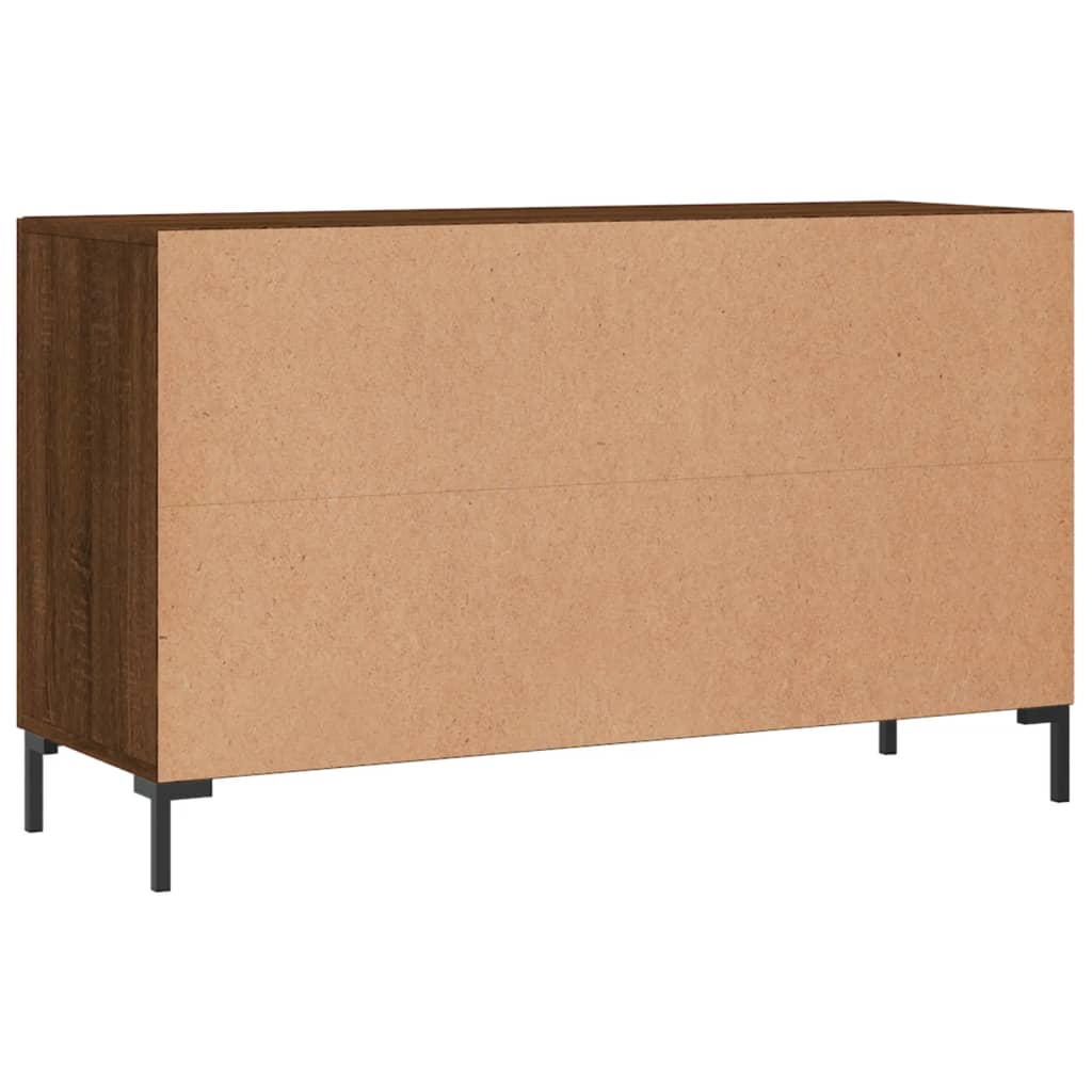 vidaXL Buffet chêne marron 100x36x60 cm bois d'ingénierie