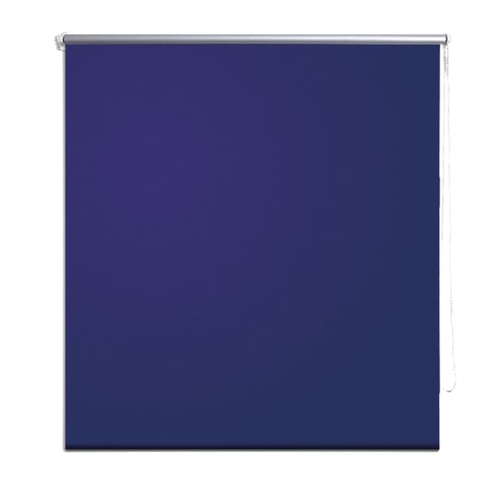 Store enrouleur occultant 140 x 175 cm bleu