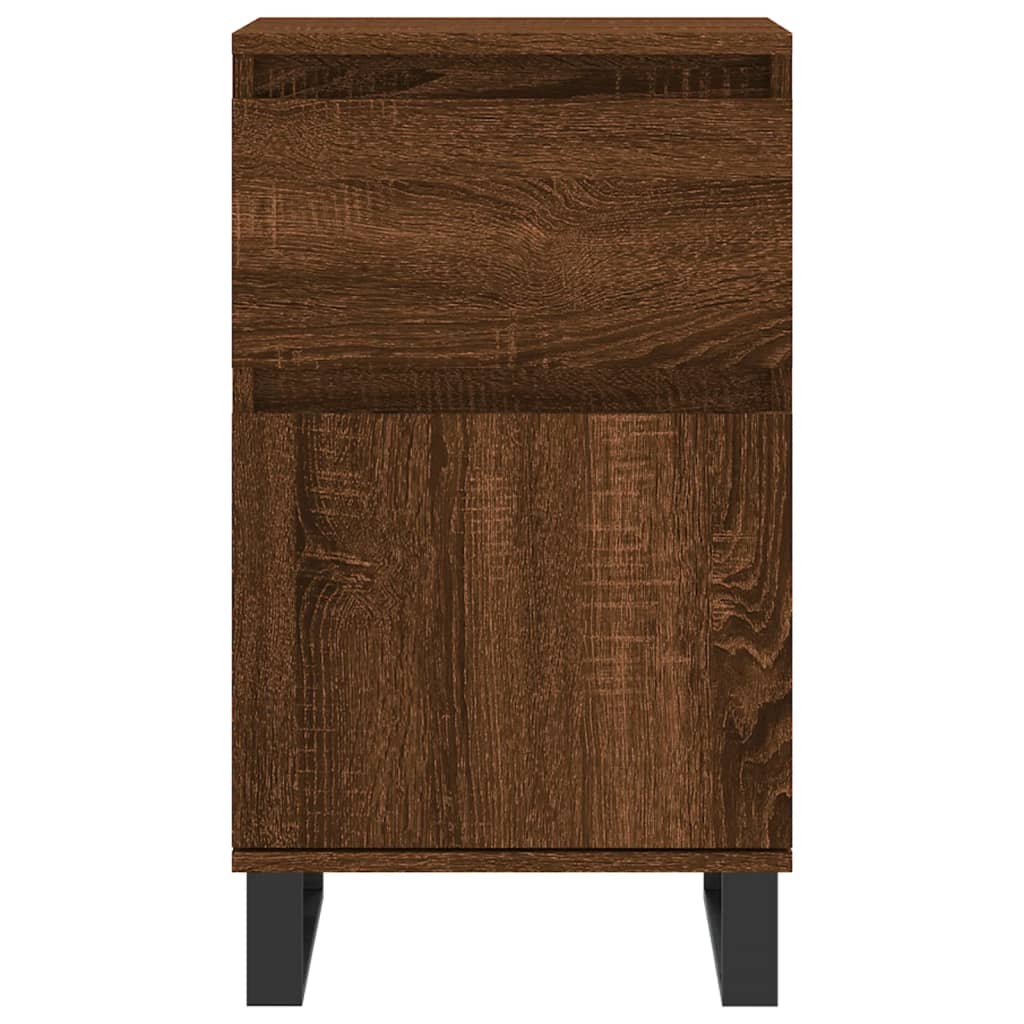 vidaXL Buffet chêne marron 40x35x70 cm bois d'ingénierie