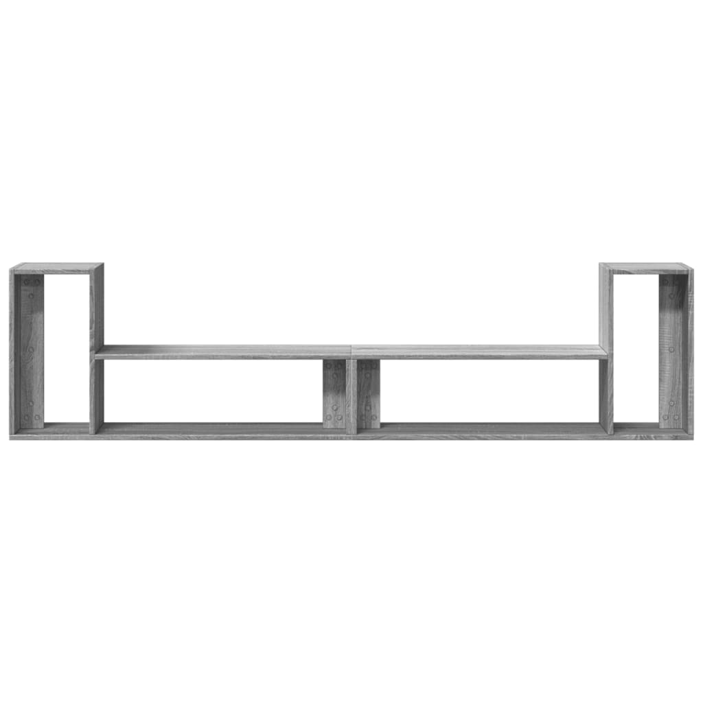 vidaXL Meubles TV 2 pcs sonoma gris 100x30x50 cm bois d'ingénierie