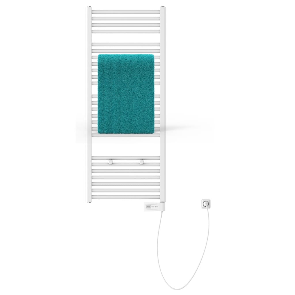 EISL Radiateur de salle de bain avec minuterie Blanc 120x50x15 cm