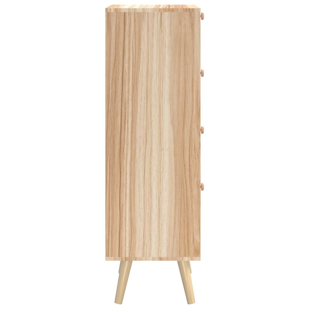 vidaXL Buffet haut avec tiroirs 40x30x95 cm bois d'ingénierie