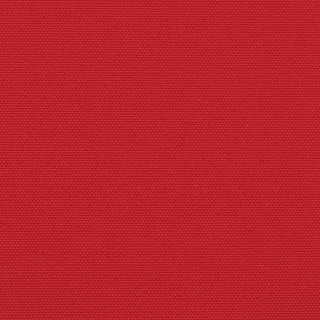 vidaXL Auvent latéral rétractable rouge 160x600 cm