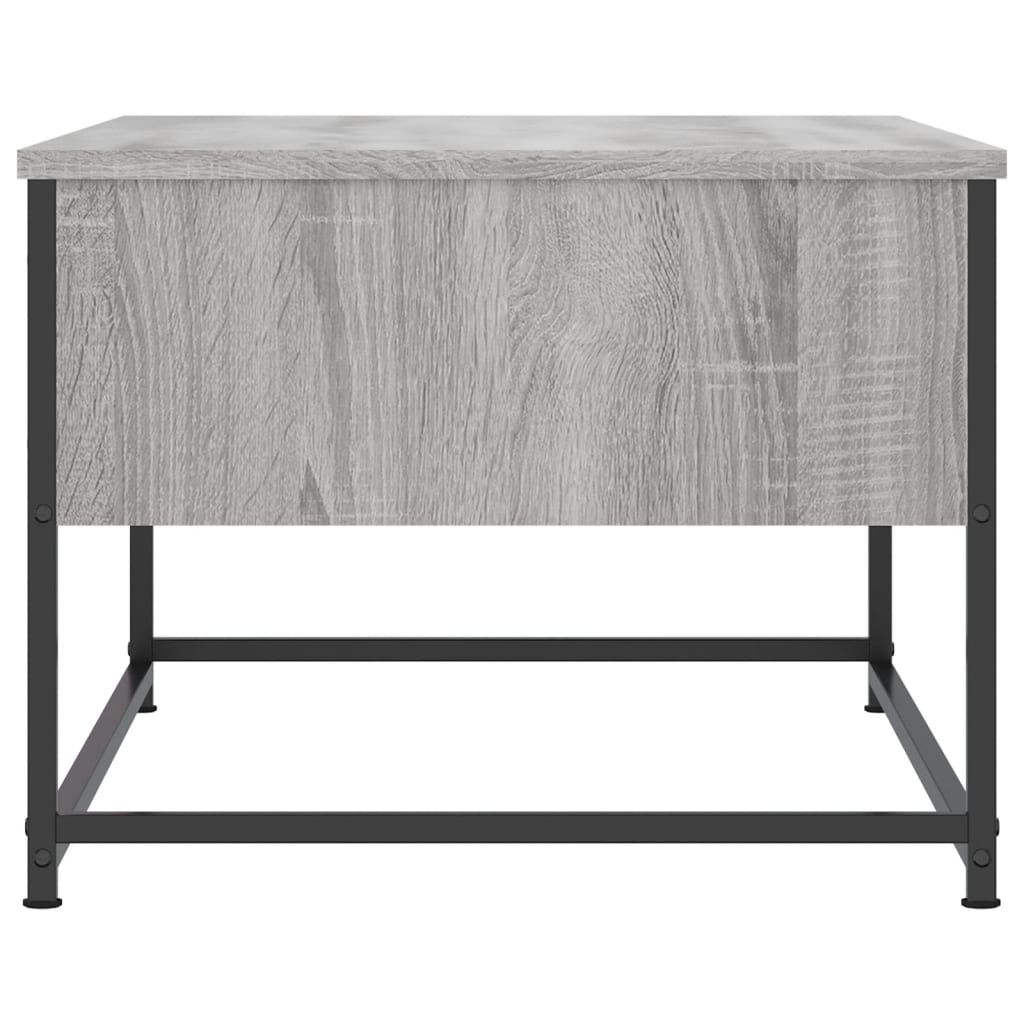 vidaXL Table basse sonoma gris 100x51x40 cm bois d'ingénierie