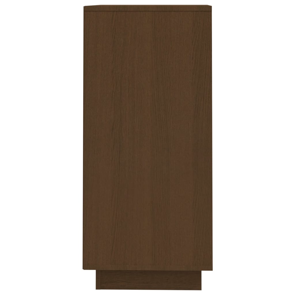 vidaXL Buffet Marron miel 60x34x75 cm Bois massif de pin