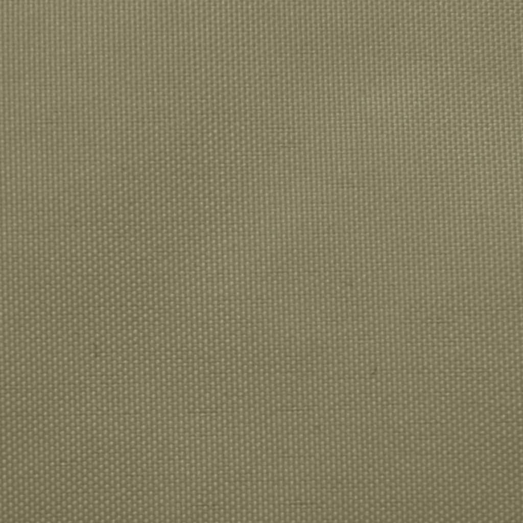 vidaXL Voile de parasol tissu oxford rectangulaire 2,5x3 m beige