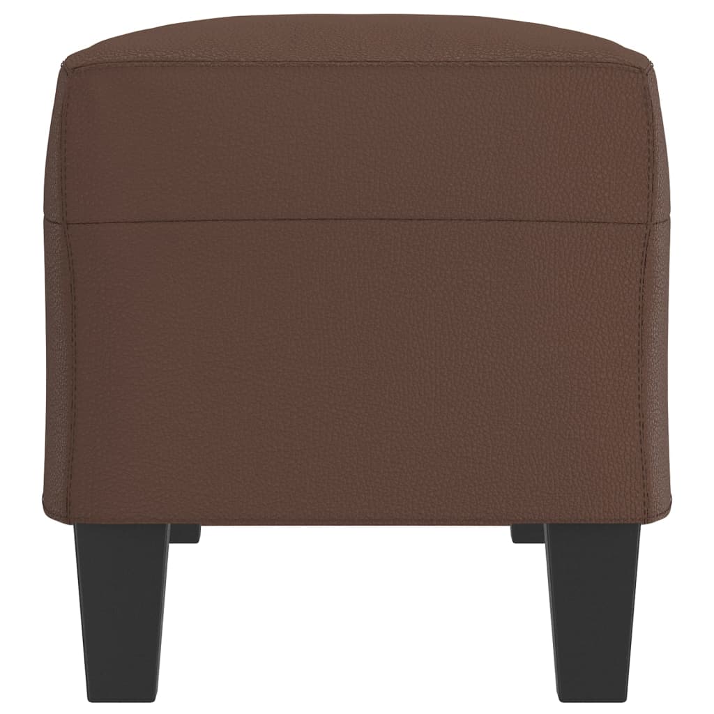 vidaXL Banc Marron 100x35x41 cm Similicuir