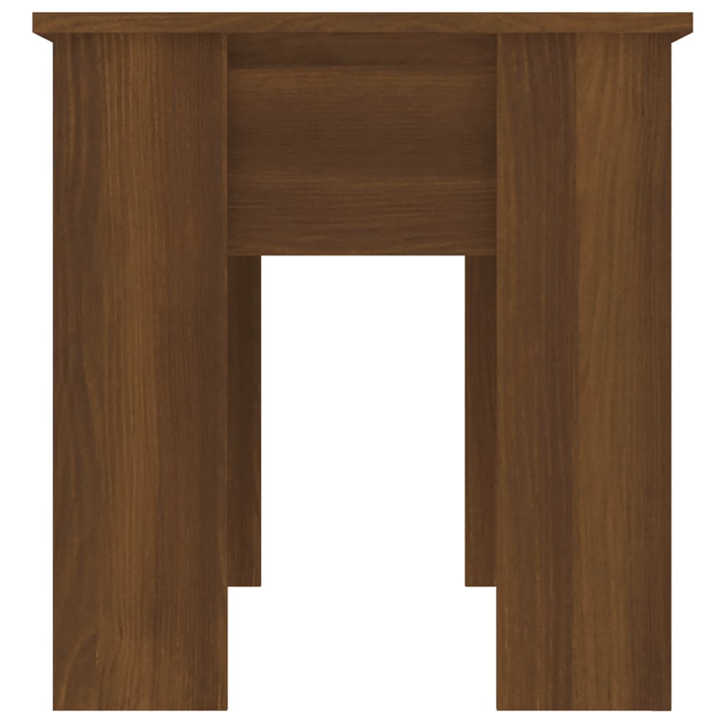 vidaXL Table basse Chêne marron 101x49x52 cm Bois d'ingénierie