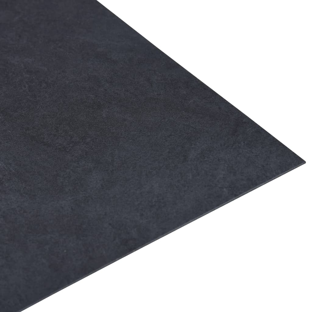 vidaXL Dalles de plancher autoadhésives 20 pcs PVC 1,86 m² marbre noir