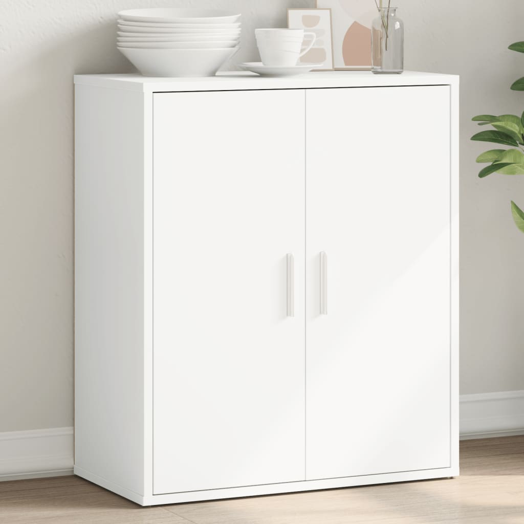 vidaXL Buffet blanc 60x31x70 cm bois d'ingénierie