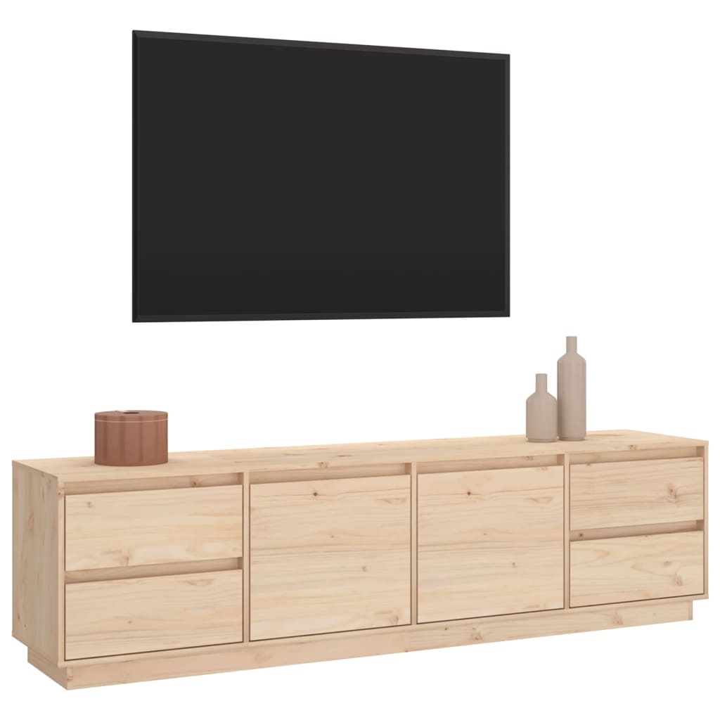 vidaXL Meuble TV 176x37x47,5 cm Bois de pin massif