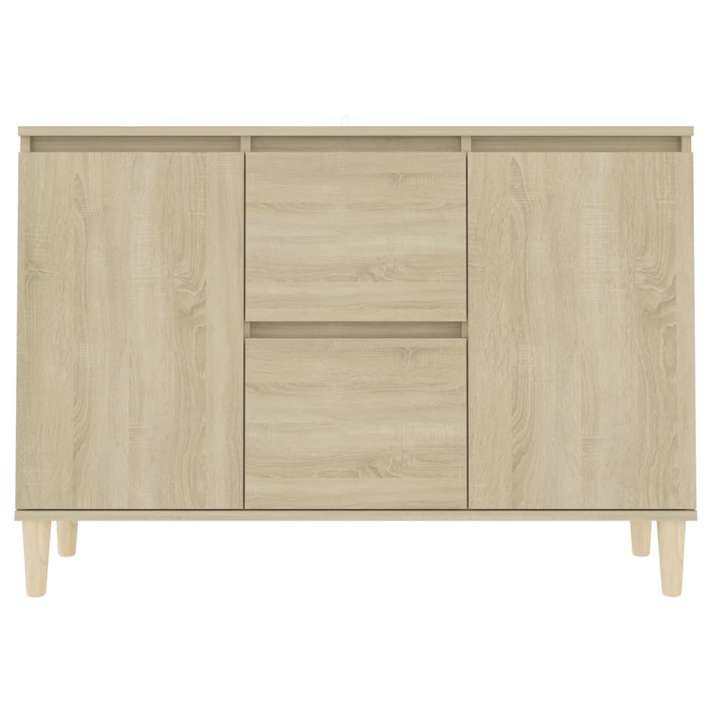 vidaXL Buffet chêne sonoma 101x35x70 cm bois d'ingénierie