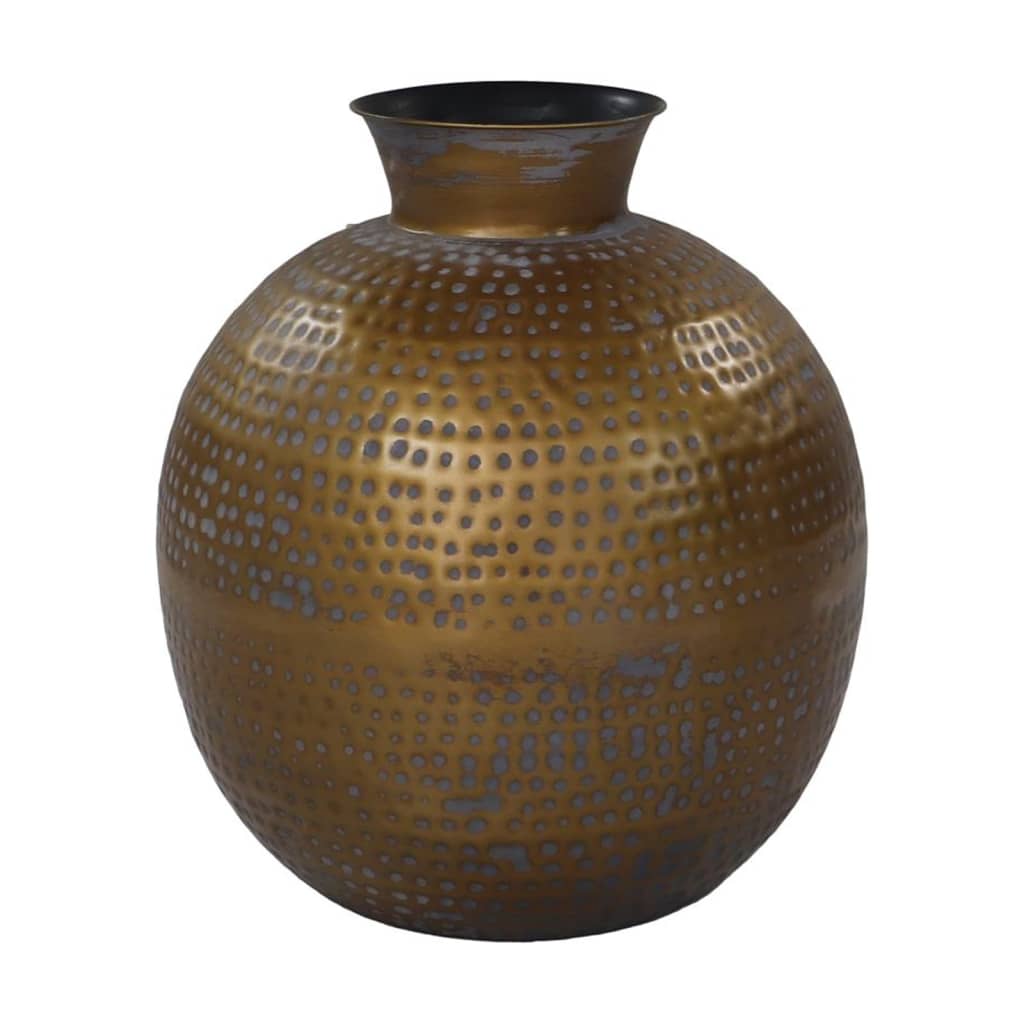 HSM Collection Vase Padua grand 40x45 cm Doré et gris