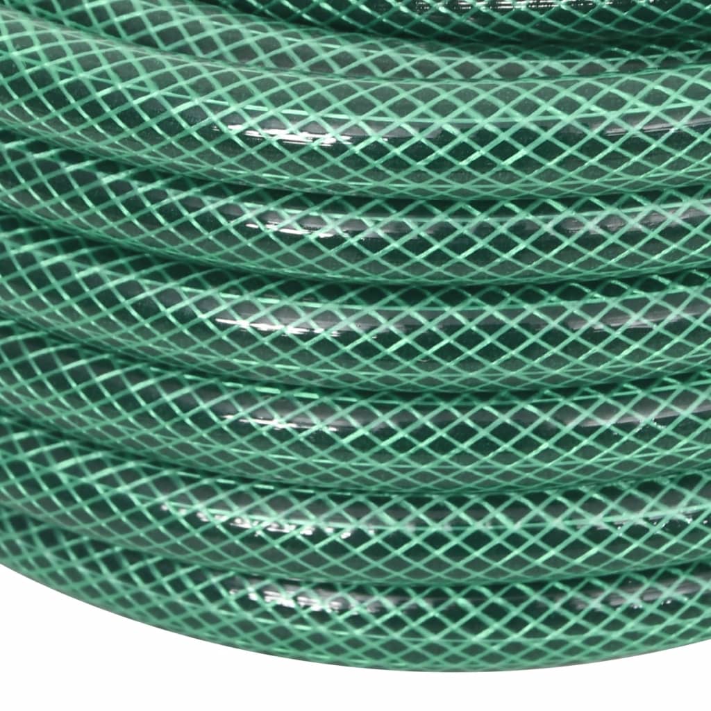 vidaXL Tuyau d'arrosage vert 0,5" 10 m PVC