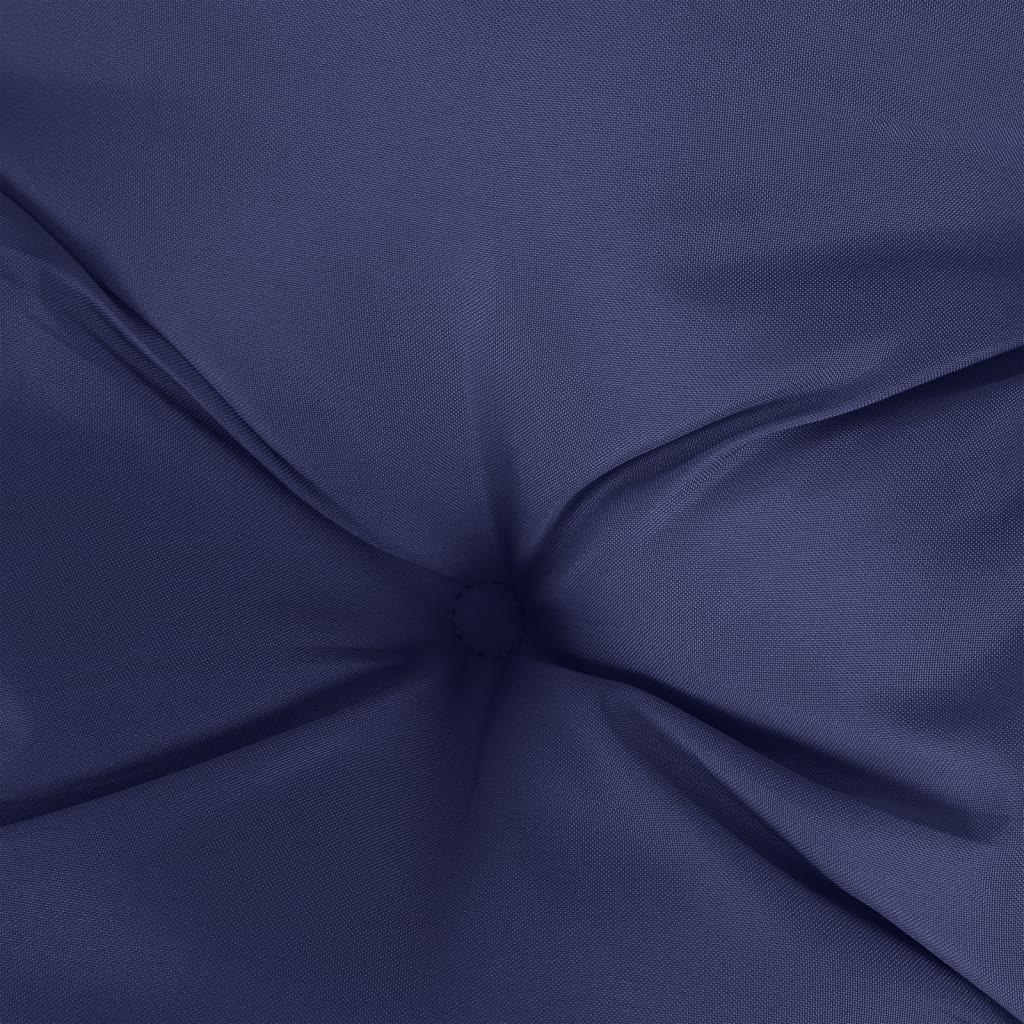vidaXL Coussin de banc de jardin bleu marine 150x50x7 cm tissu oxford