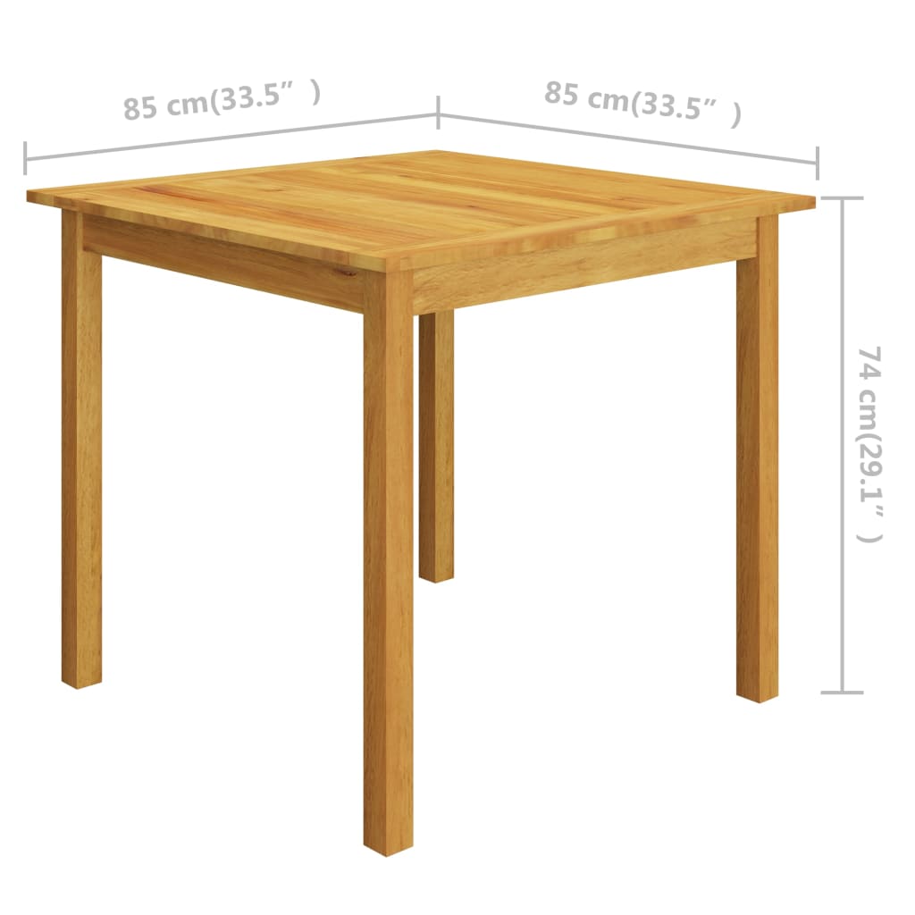 vidaXL Ensemble de salle à manger de jardin 3 pcs Gris clair