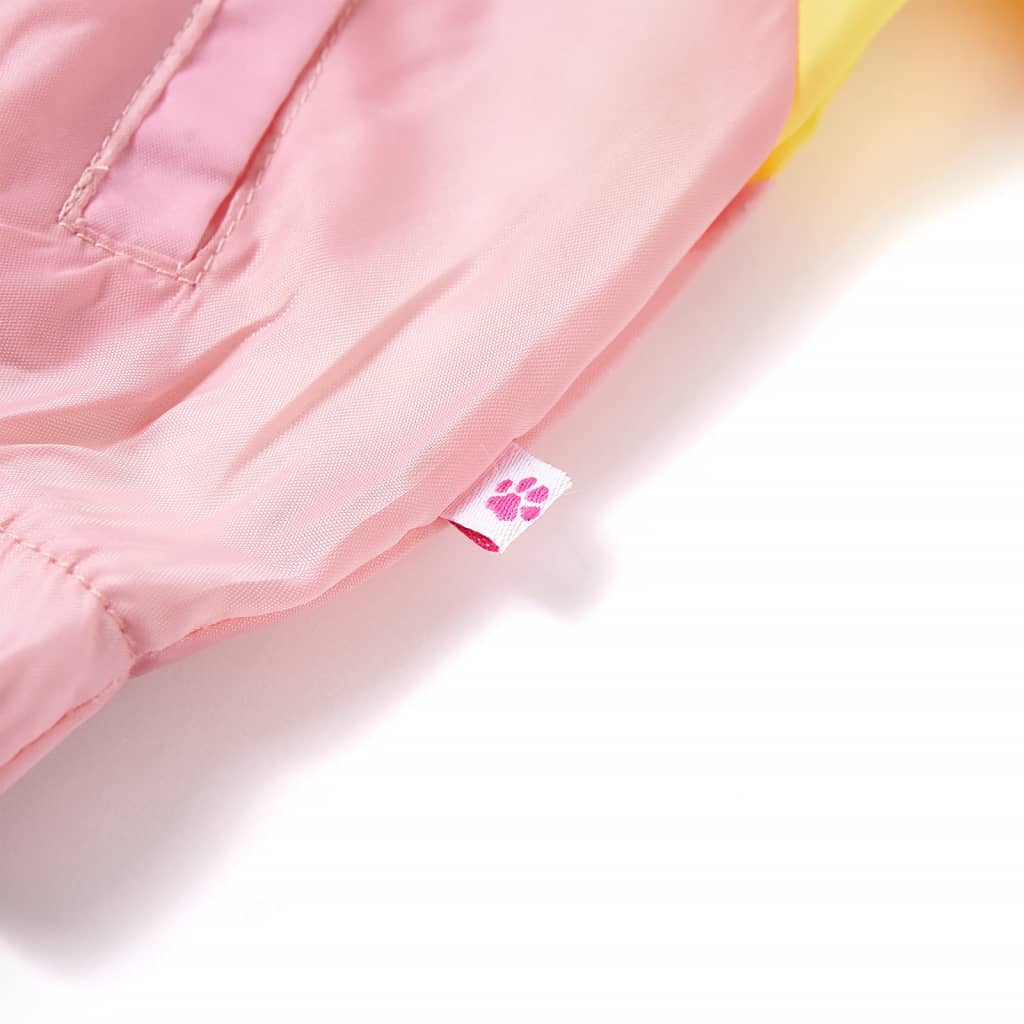 Veste à capuche avec fermeture éclair pour enfants multicolore 128
