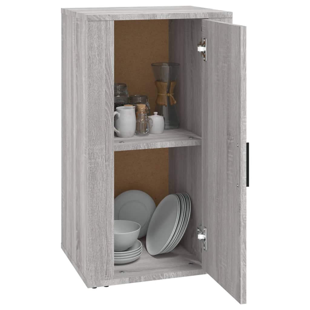 vidaXL Buffet Sonoma gris 40x33x70 cm Bois d'ingénierie