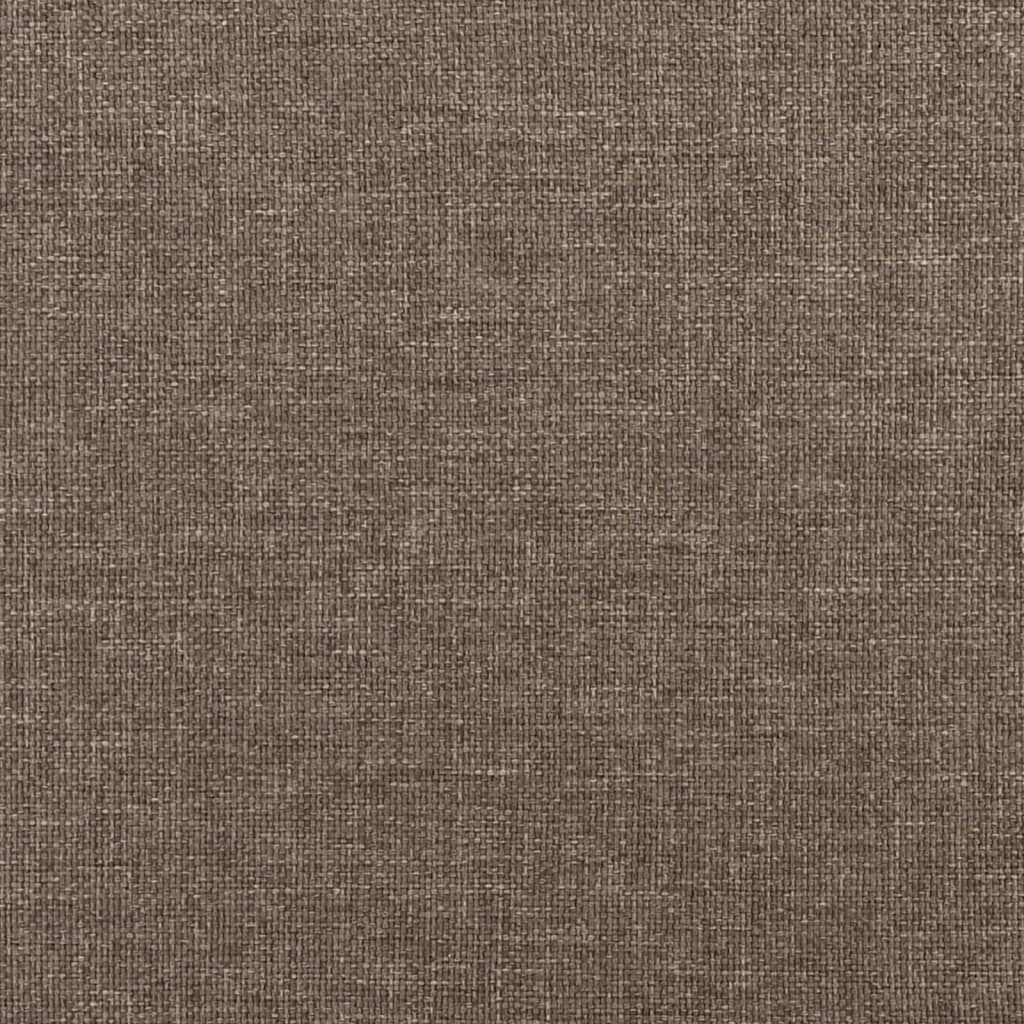 vidaXL Coussins décoratifs lot de 2 Taupe 40x40 cm Tissu