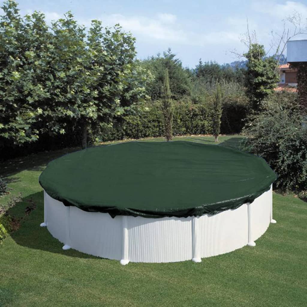 Summer Fun Couverture de piscine d'hiver Ronde 250-300 cm PVC Vert