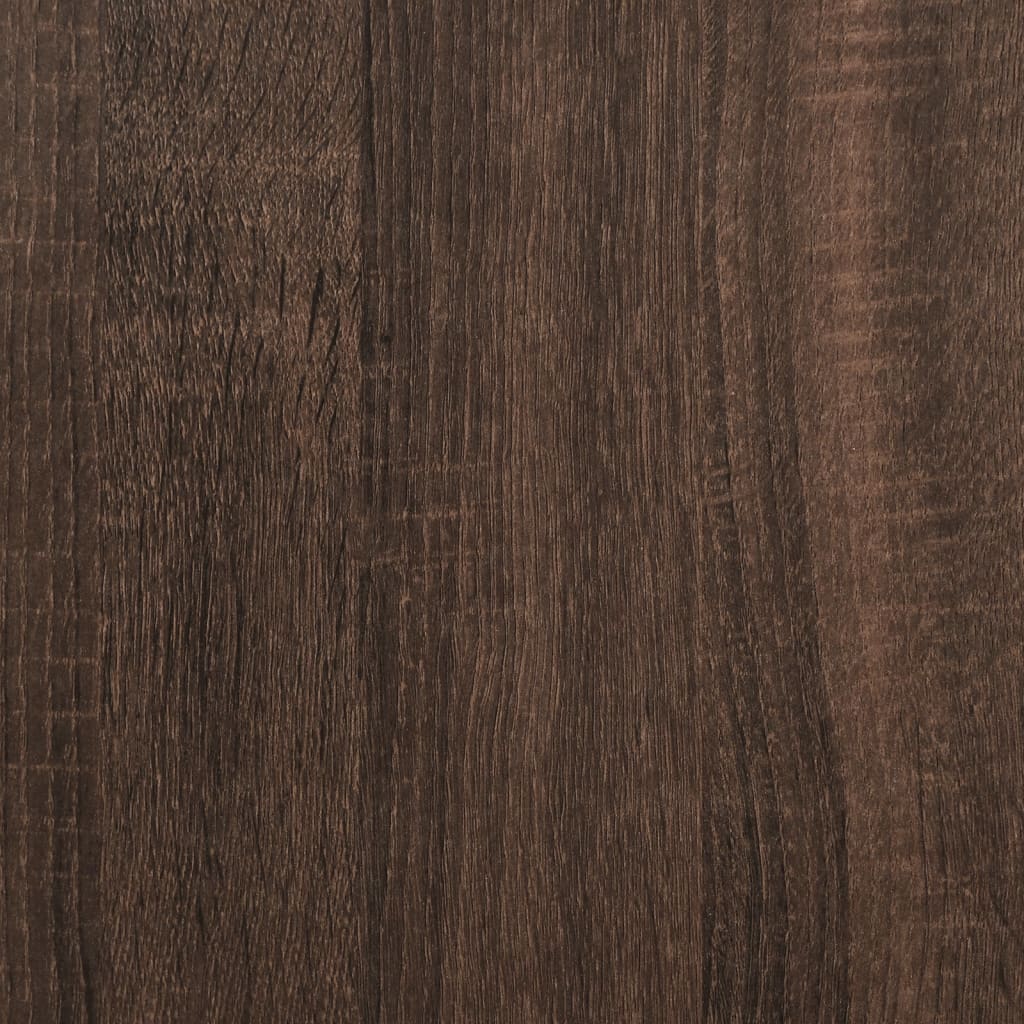 vidaXL Armoire à tiroirs chêne brun 100x40x180 cm bois d'ingénierie