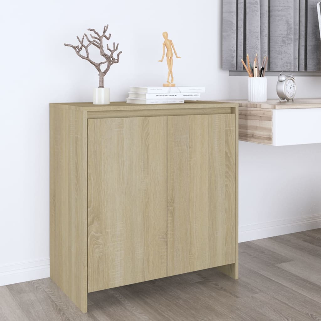 vidaXL Buffet Chêne sonoma 70x41x75 cm Bois d'ingénierie