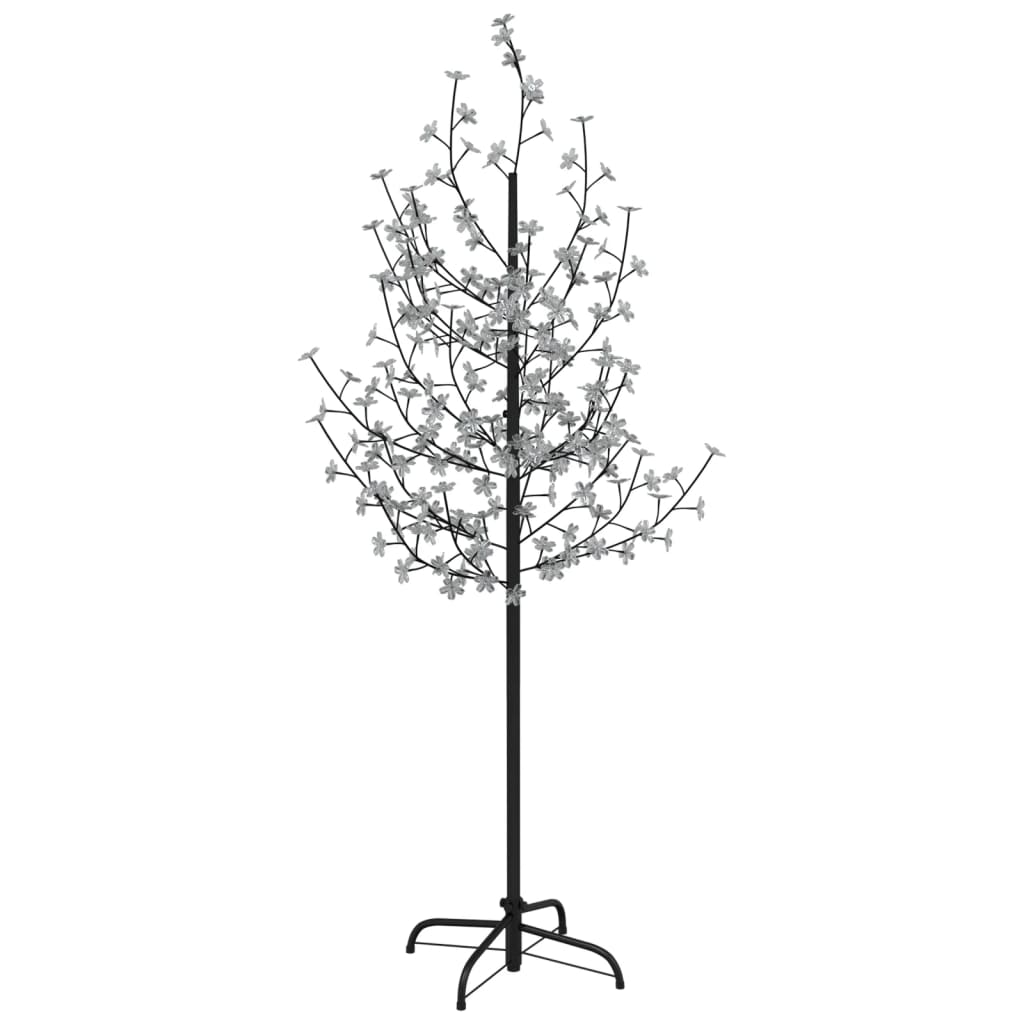 vidaXL Arbre à LED fleur de cerisier 200 LED Blanc chaud 180 cm