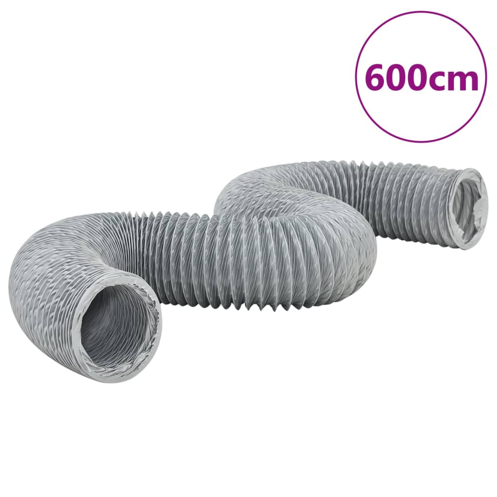 vidaXL Conduit d'échappement PVC 6 m Ø15 cm